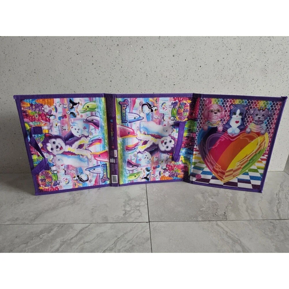Lisa Frank Trifold Portfolio Carrying School Organizer